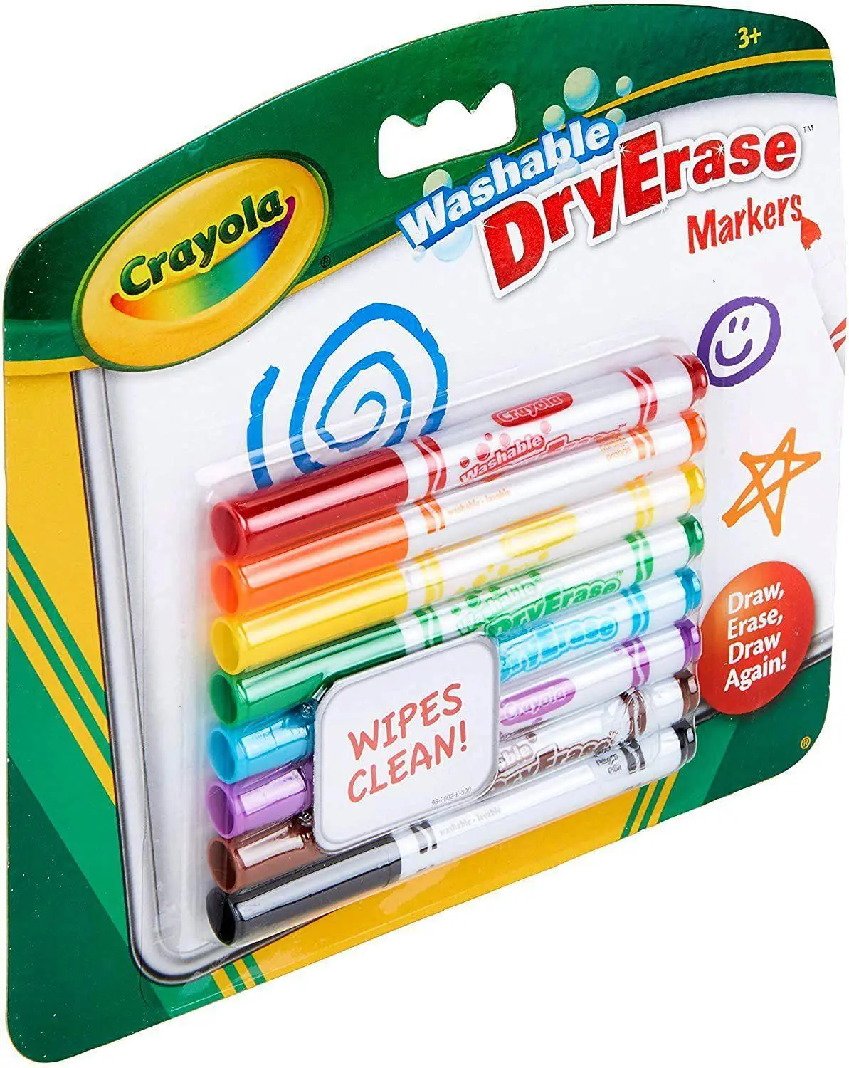 Crayola Washable Dry Erase Markers Pack Of 8 2