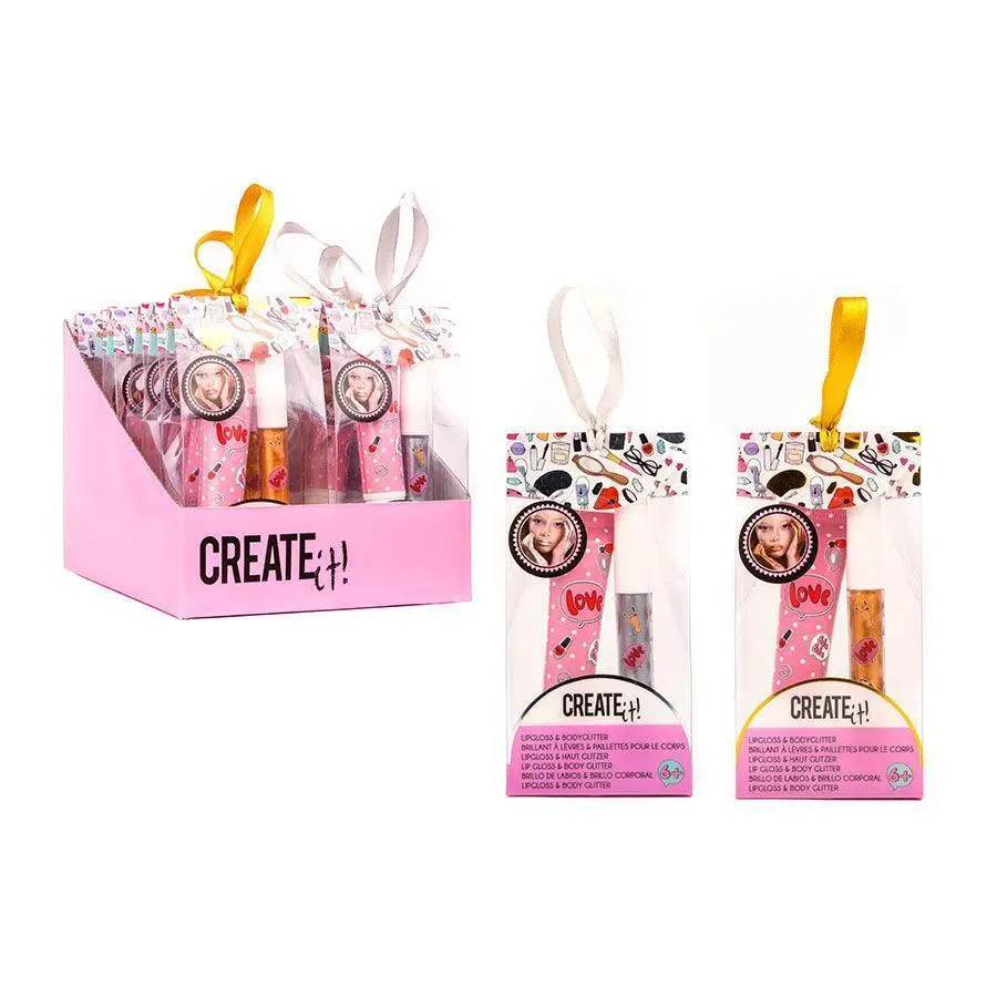 Create It! Lipgloss And Body Glitter Duo 1