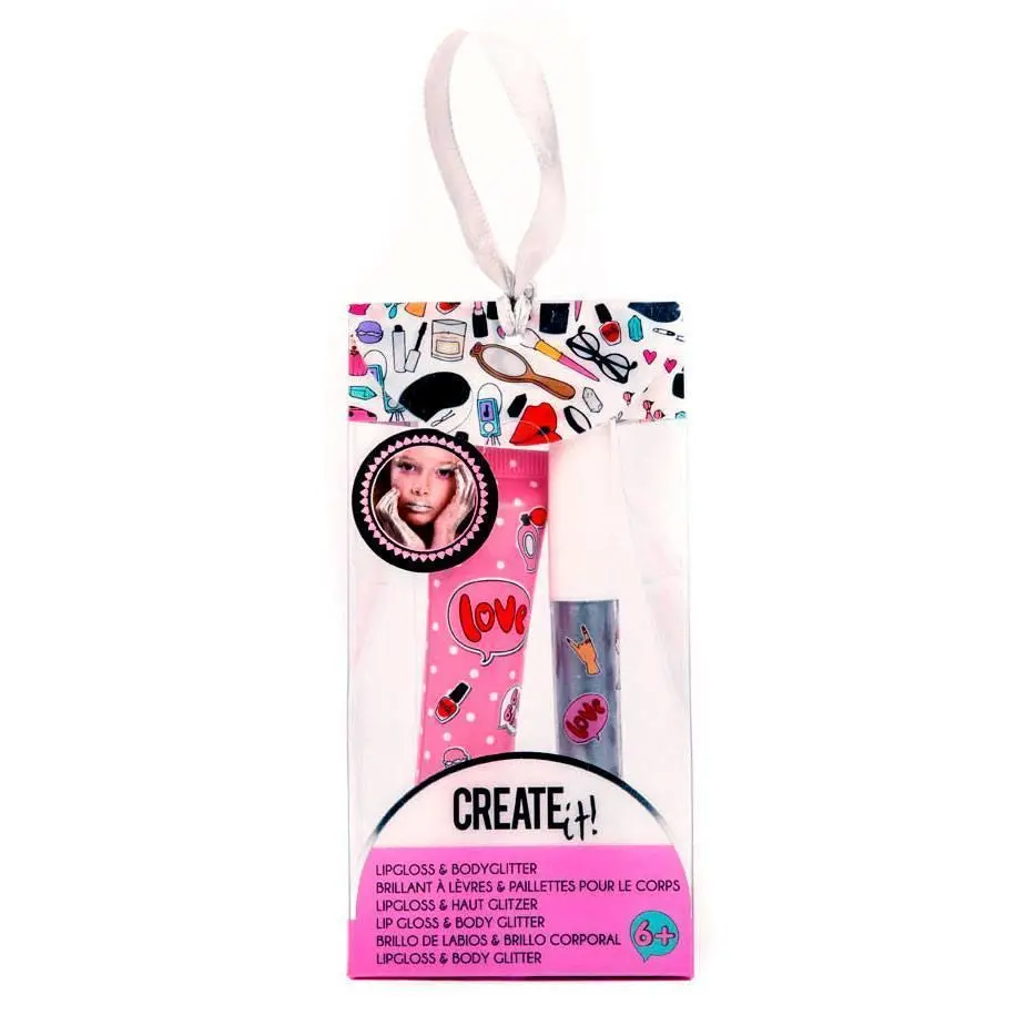 Create It! Lipgloss And Body Glitter Duo 2