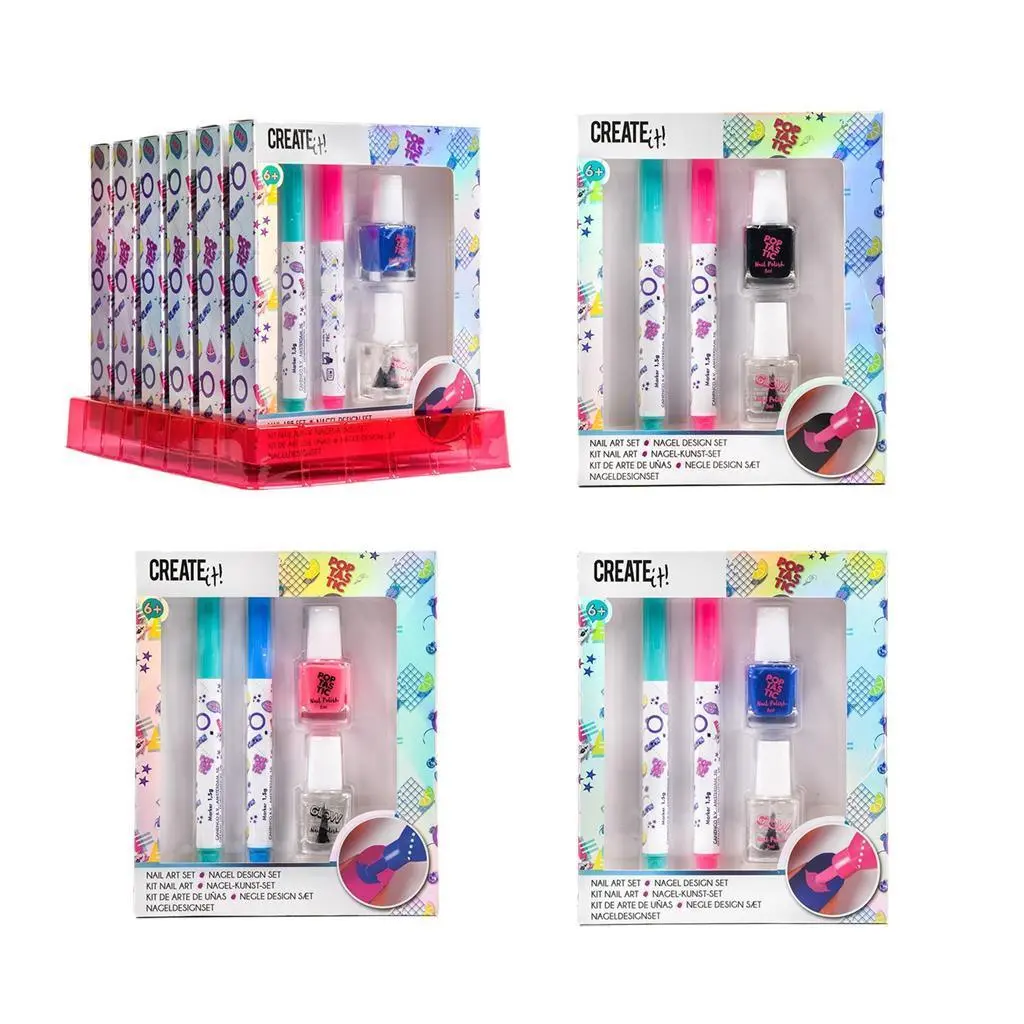Create It! Poptastic Nail Art Set Assortment 1
