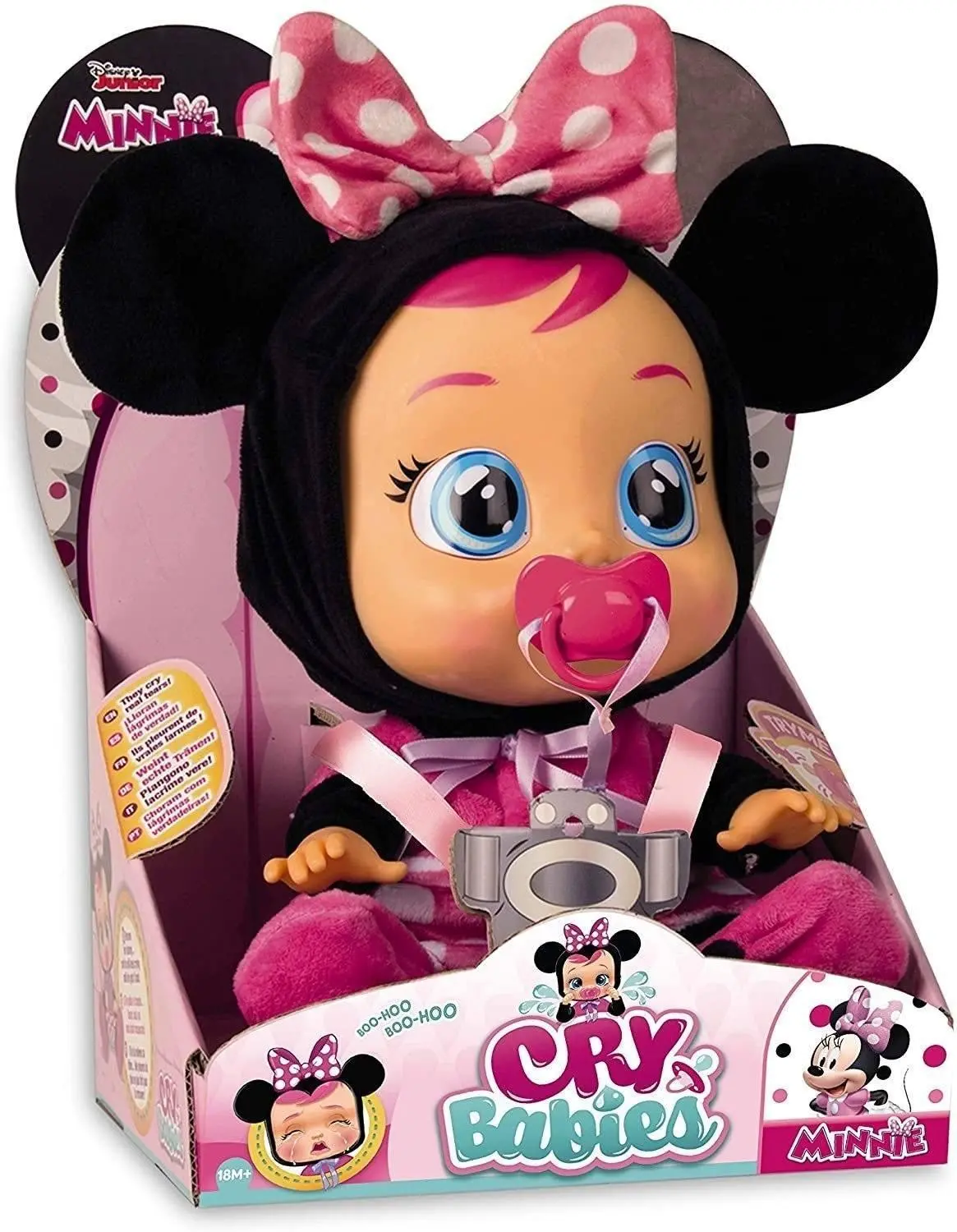 Cry Baby Limited Edition Baby Lloron Minnie Mouse Dolls 1