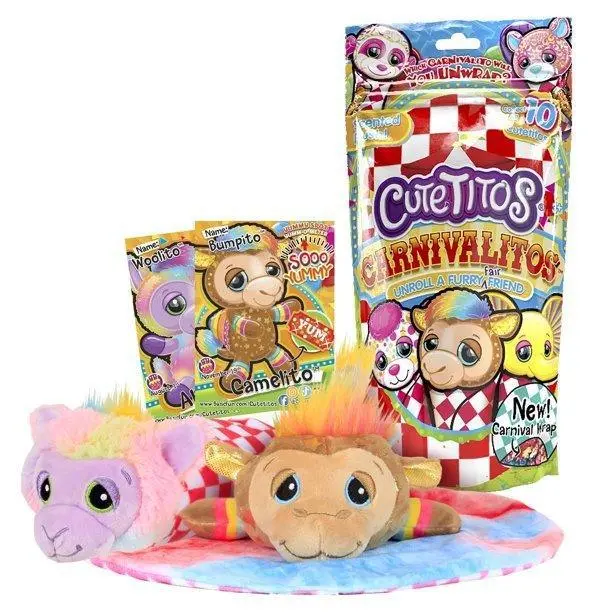 Cutetitos 7-Inch Surprise Plush - Scented Carnivalitos Series 2 1