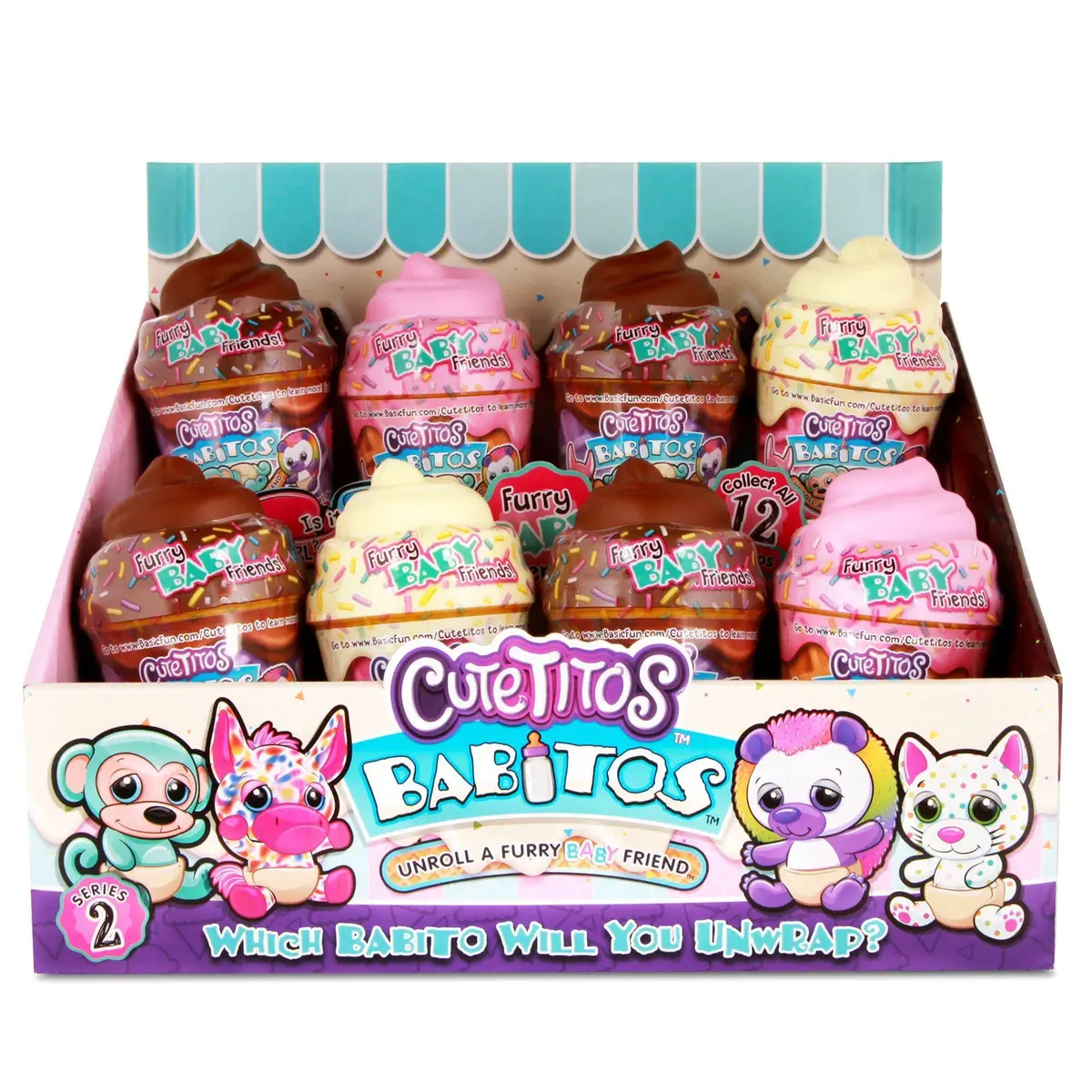 Cutetitos Babitos Furry Baby Friends – Collectible Surprise Assortment 1