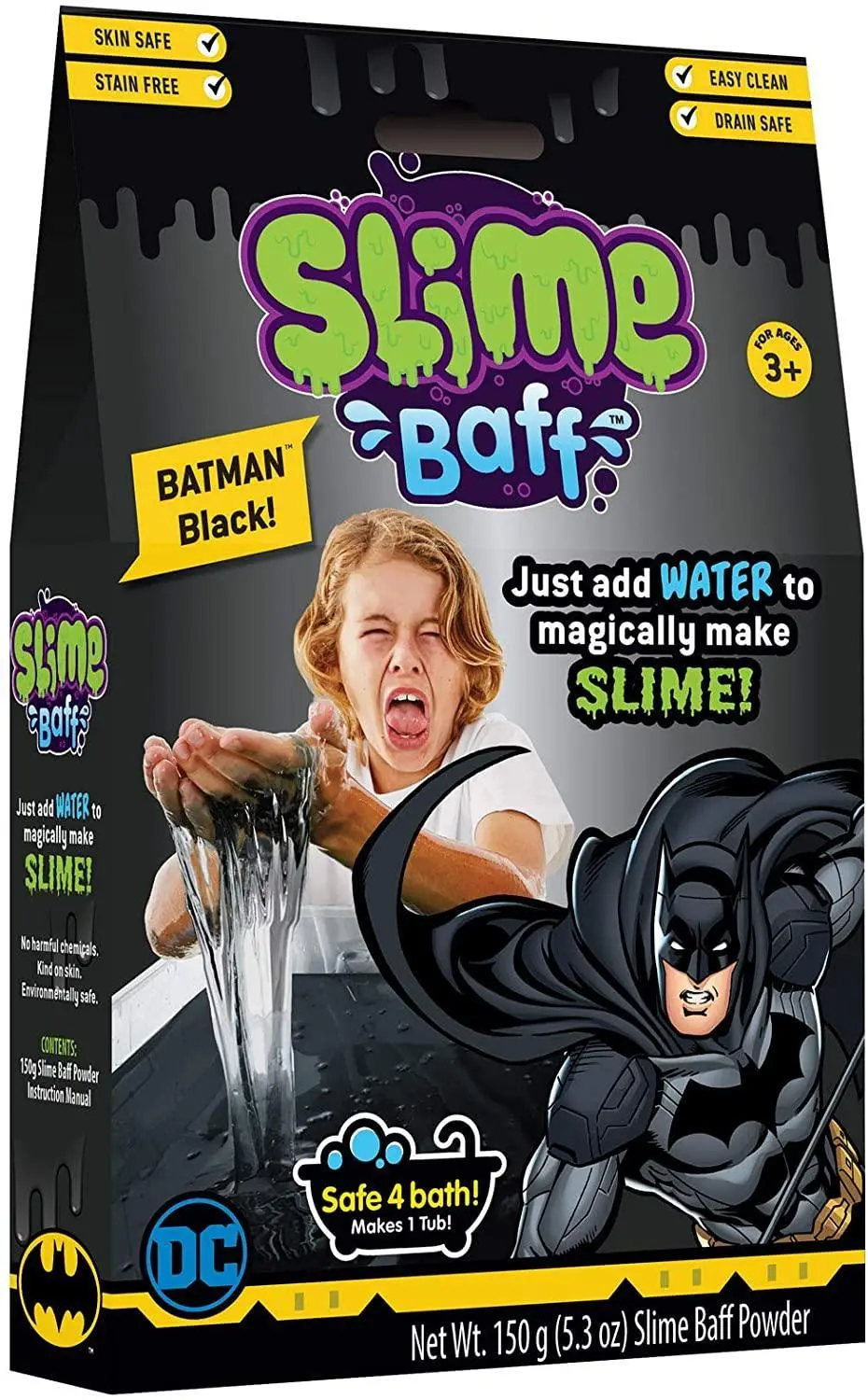 Dc Comics Batman Black Bath Slime Baff 1