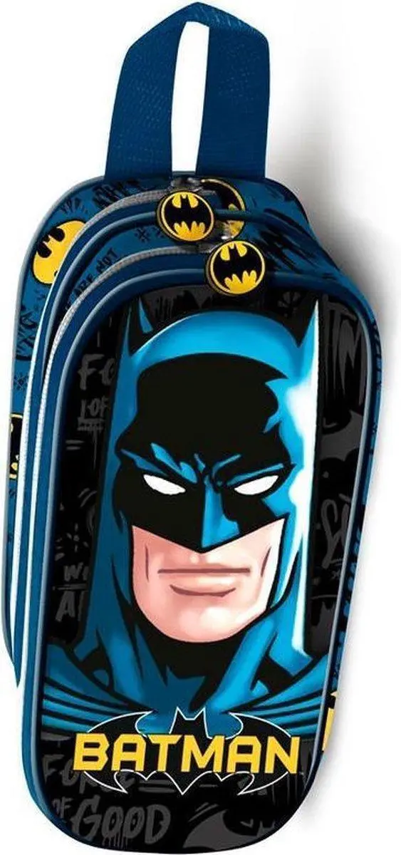 Dc Comics Batman Knight 3D Double Pencil Case 1