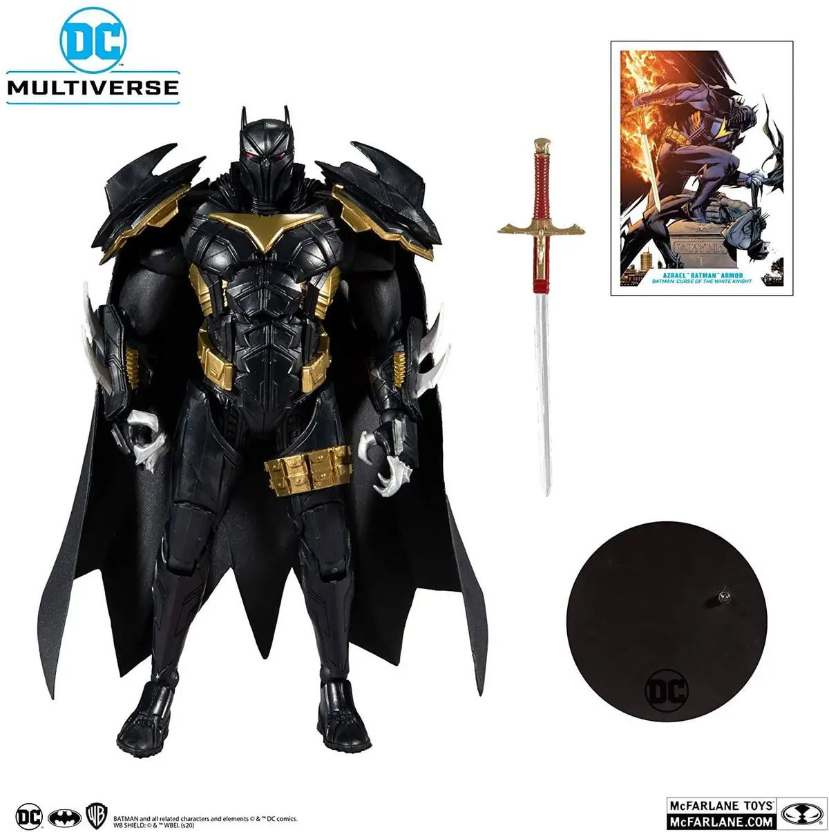 Dc Multiverse Wave 3 White Knight Azreal Action Figure 1