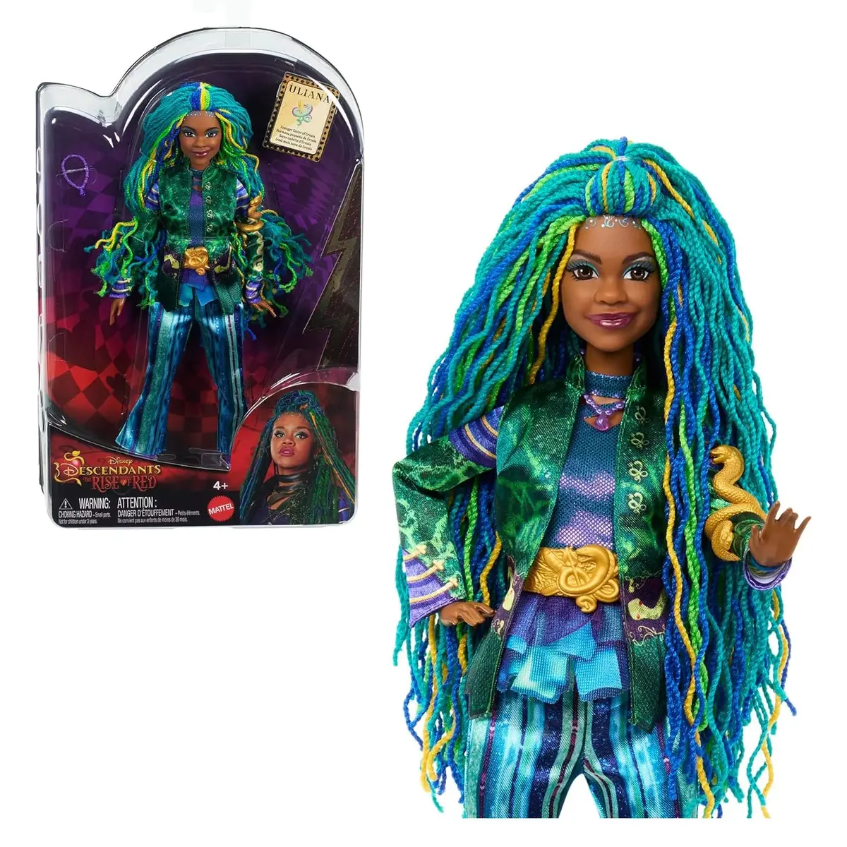 Descendants: The Rise Of Red Fashion Doll & Accessory - Uliana 1