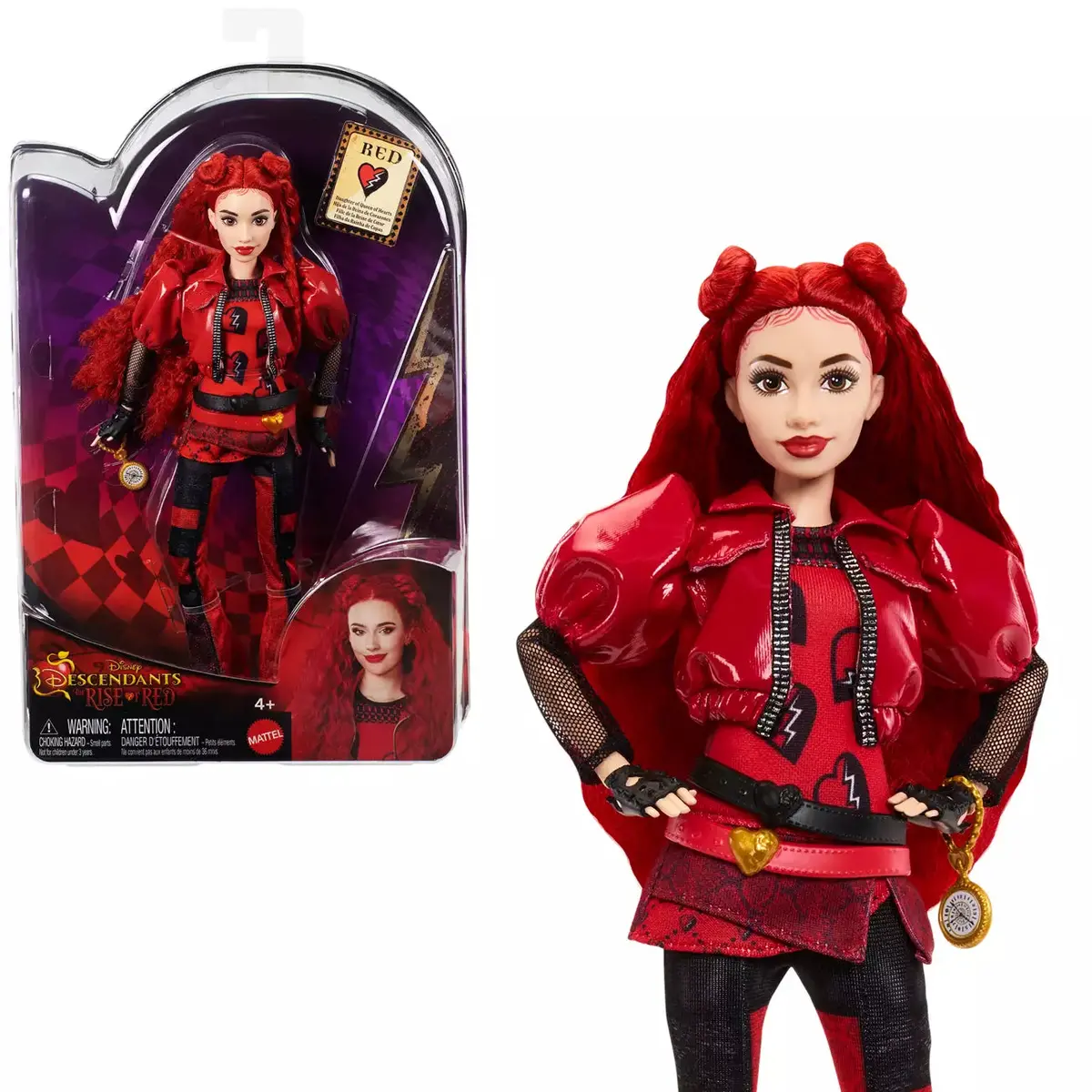 Descendants 4 Core Doll Daughter Of Queen Of Hearts The Rise Of Red 1