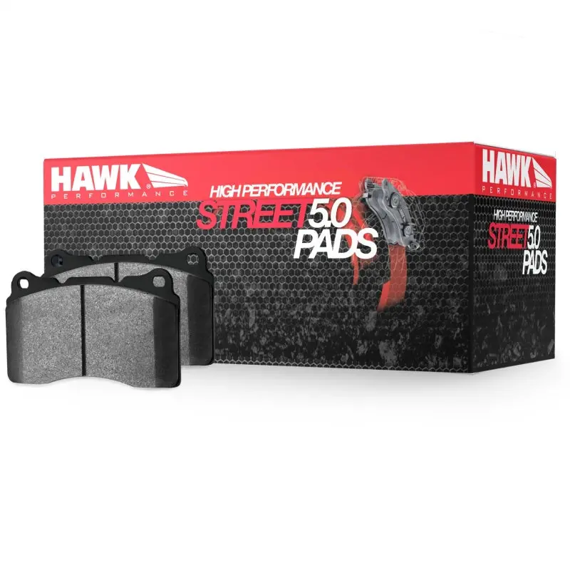 Hawk Hps 5.0 Front Brake Pads For 2017–2019 Fiat 124 Spider 1