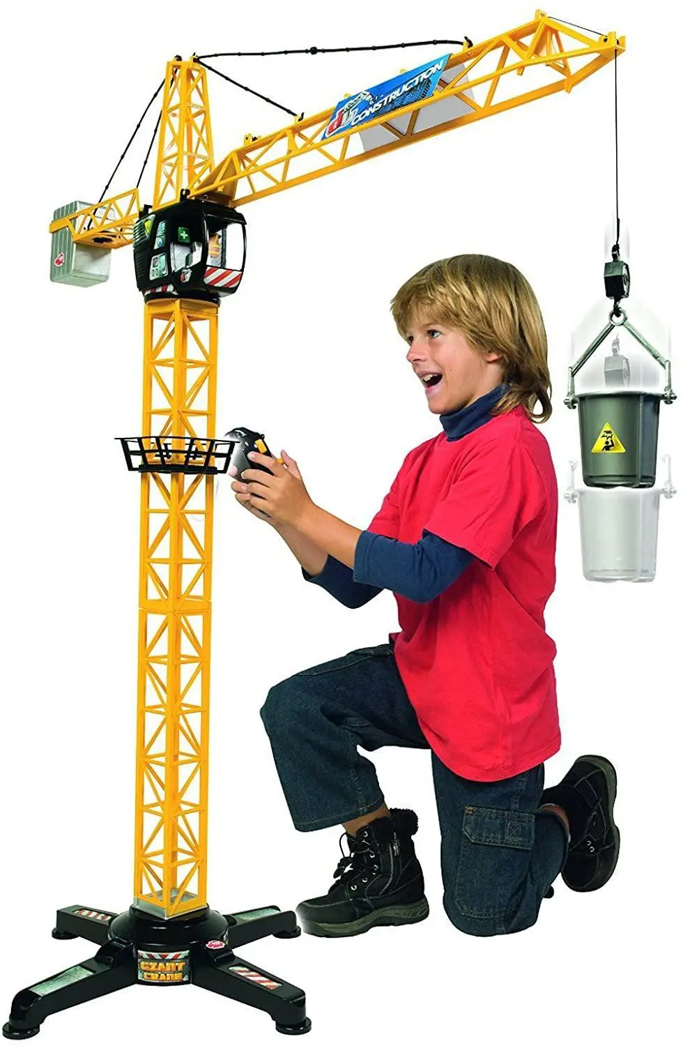 Dickie Toys Remote Control Giant Crane Playset 100Cm 1