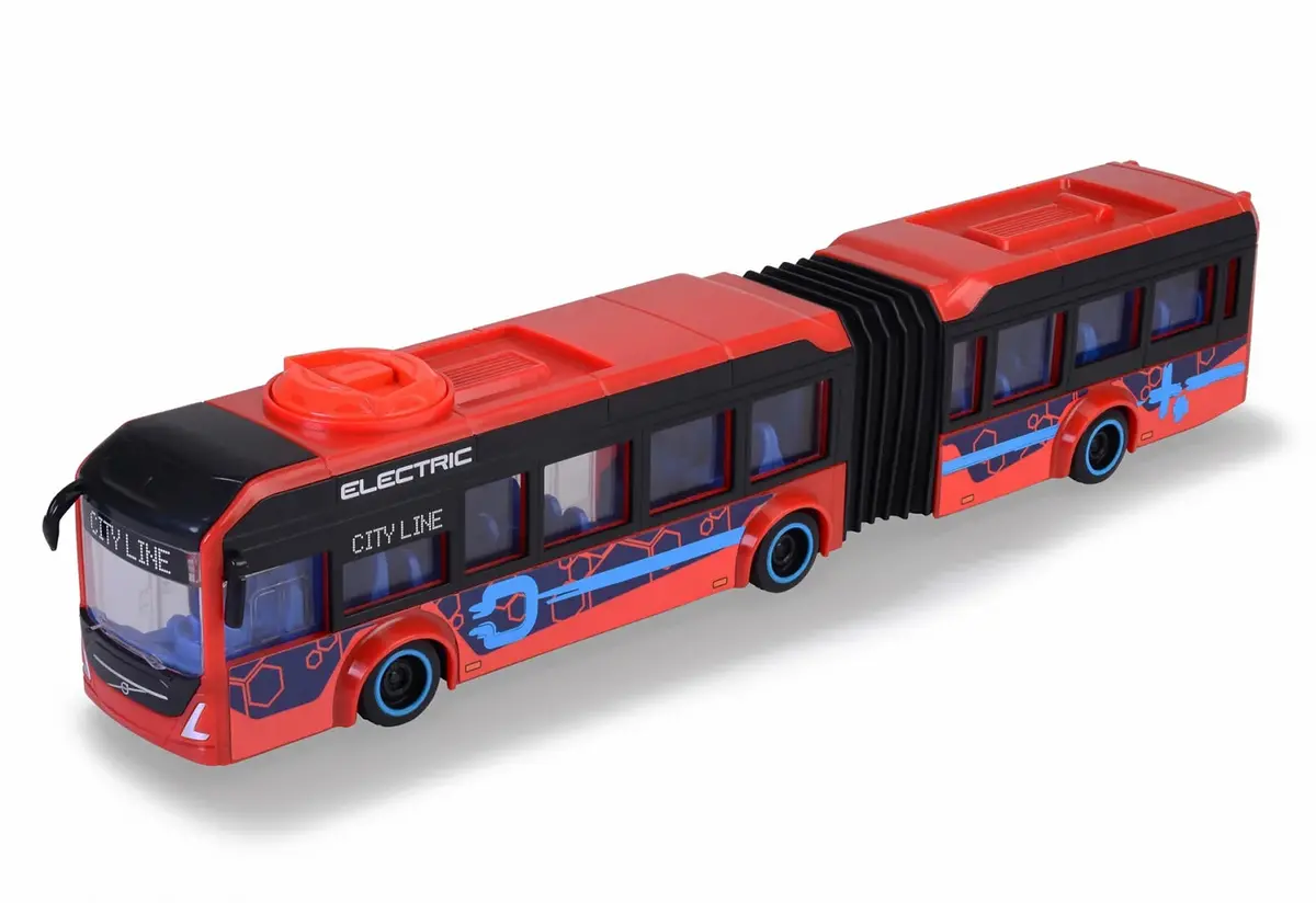 Dickie Toys Volvo 7900 E Articulated City Bus 40Cm 1