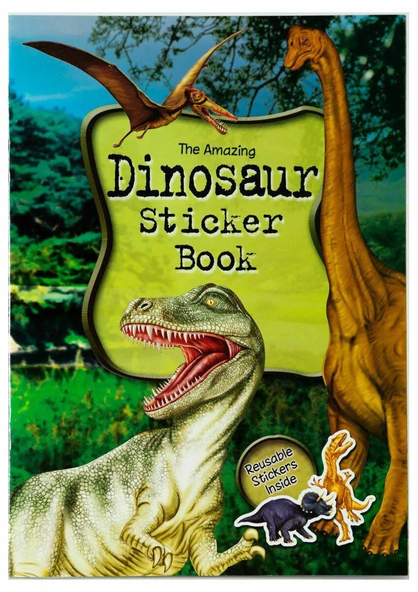 The Amazing Dinosaur Sticker Book 1
