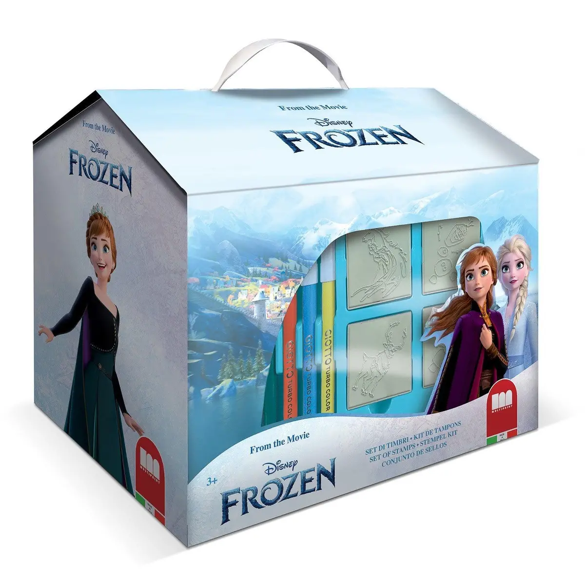 Disney Frozen House Colouring And Stamp Set 1