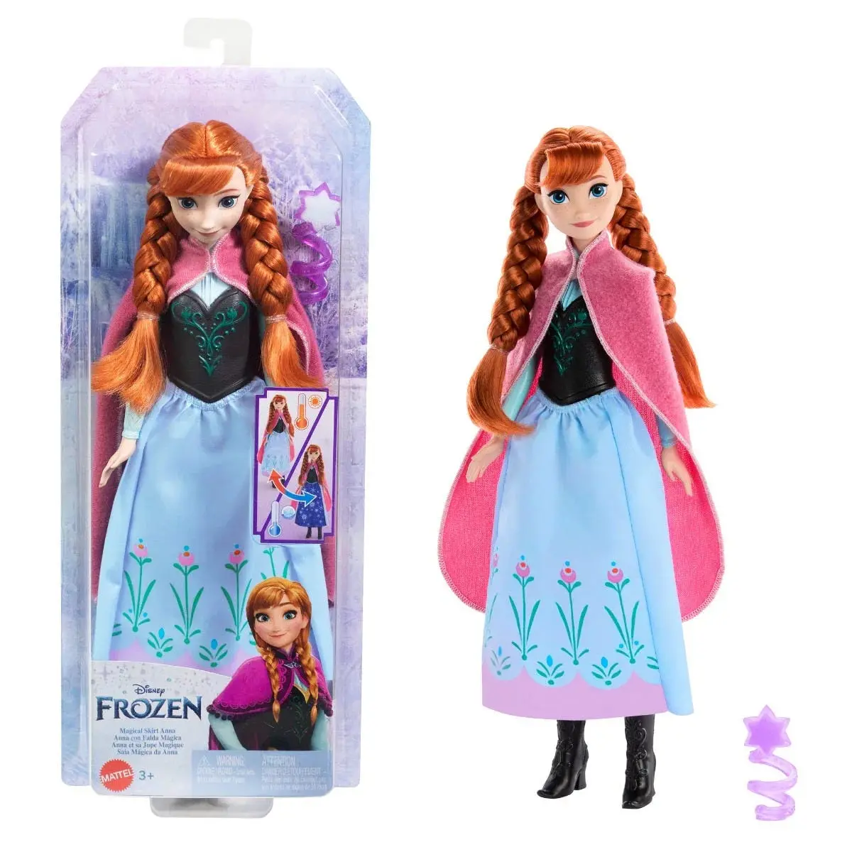 Disney Frozen Magical Skirt Anna Doll 1