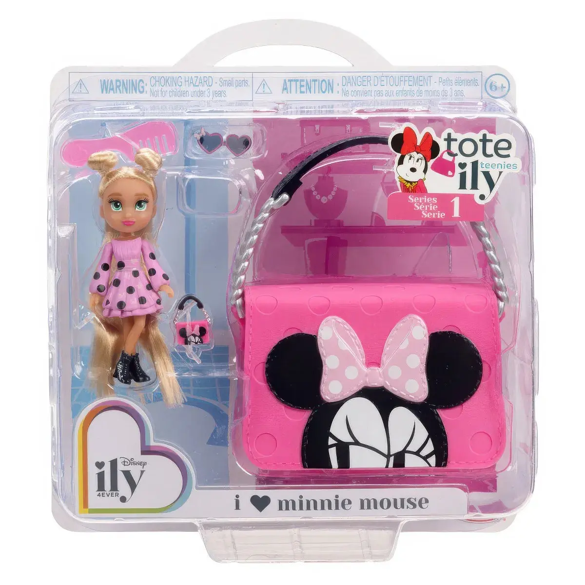 Disney Ily 4Ever Assorted Disney Doll + Bag 12