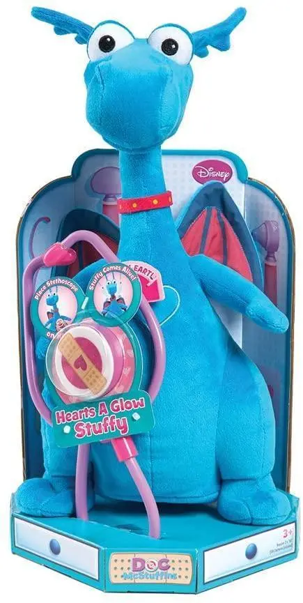 Doc Mcstuffins Disney Junior Doc Mcstuffins Hearts-A-Glow Stuffy Interactive 1