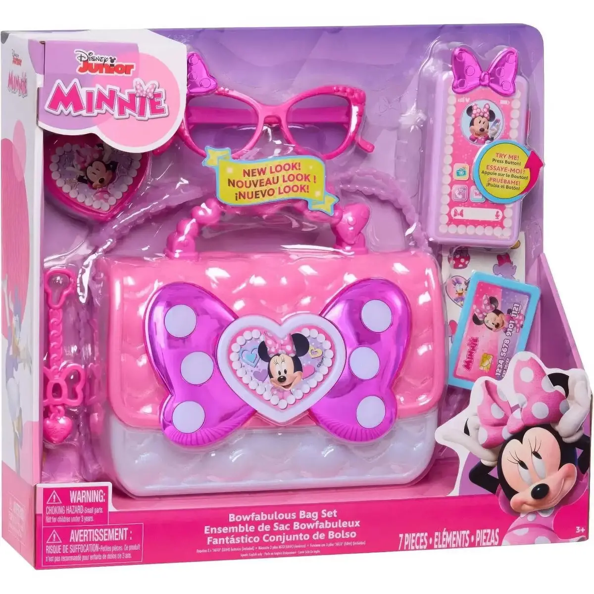 Disney Junior Minnie Mouse Bowfabulous Bag Set 1
