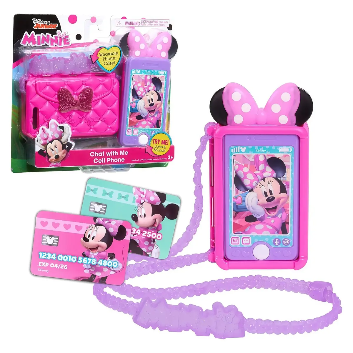 Disney Junior Minnie Mouse Chat With Me Cell Phone 1