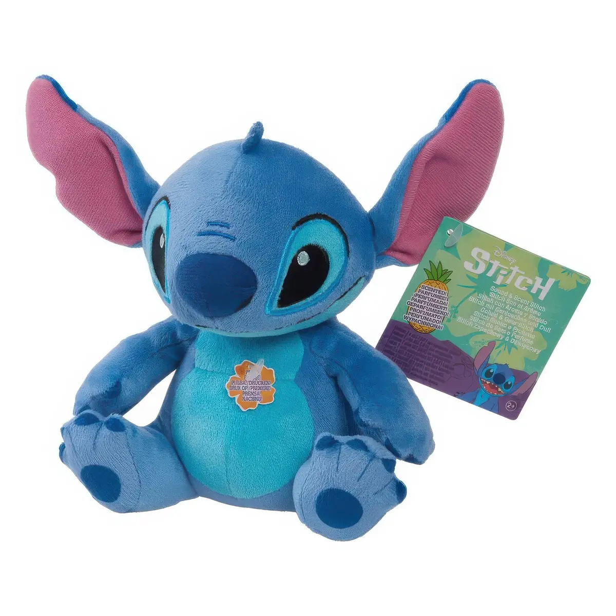 Disney Lilo & Stitch 15Cm Stitch Plush With Sound And Scent 1