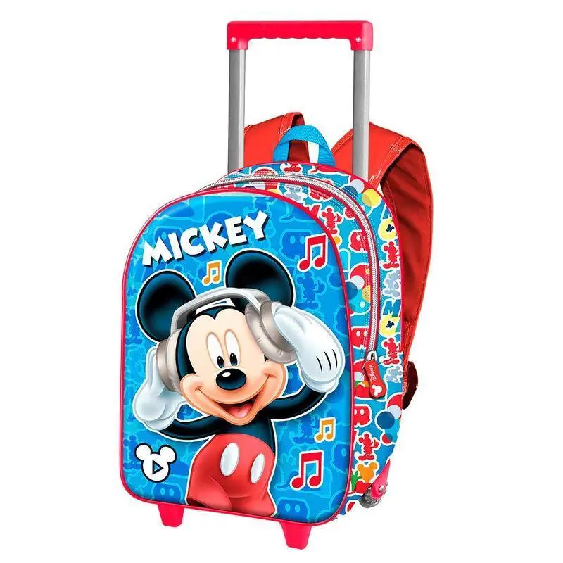 Disney Mickey Music 3D Trolley 34Cm School 1