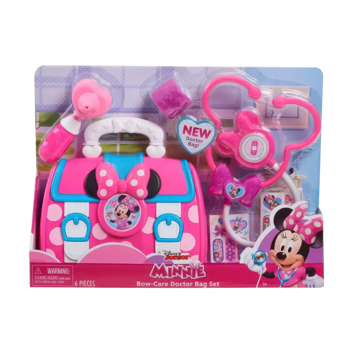 Disney Minnie Mouse Bow-Care Doctor Bag Set 1