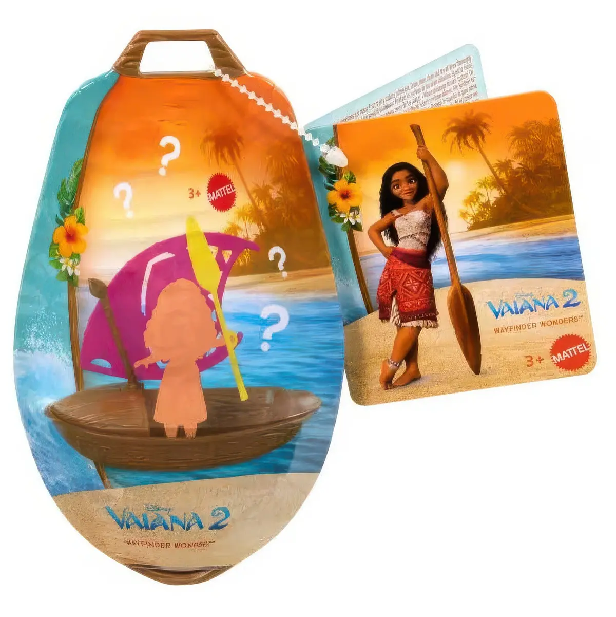 Disney Moana 2 Wayfinder Wonders With Surprise Doll & Canoe - Assorted 1