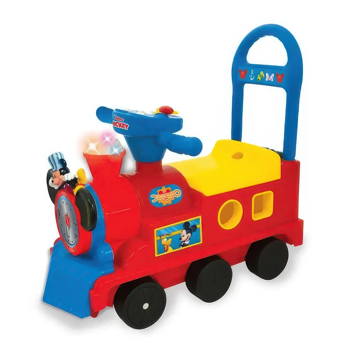 Disney My First Steps Mickey Train Ride-On 1