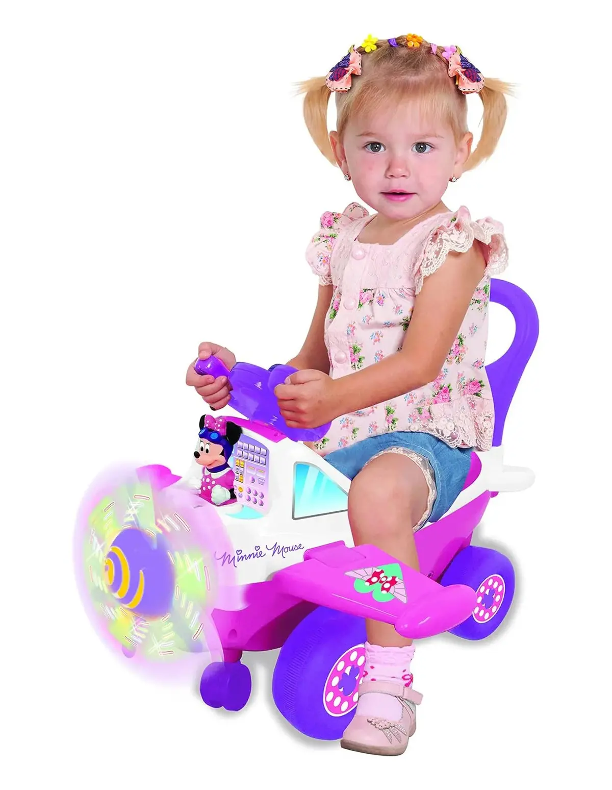 Disney My First Steps Minnie Plane Ride-On 2