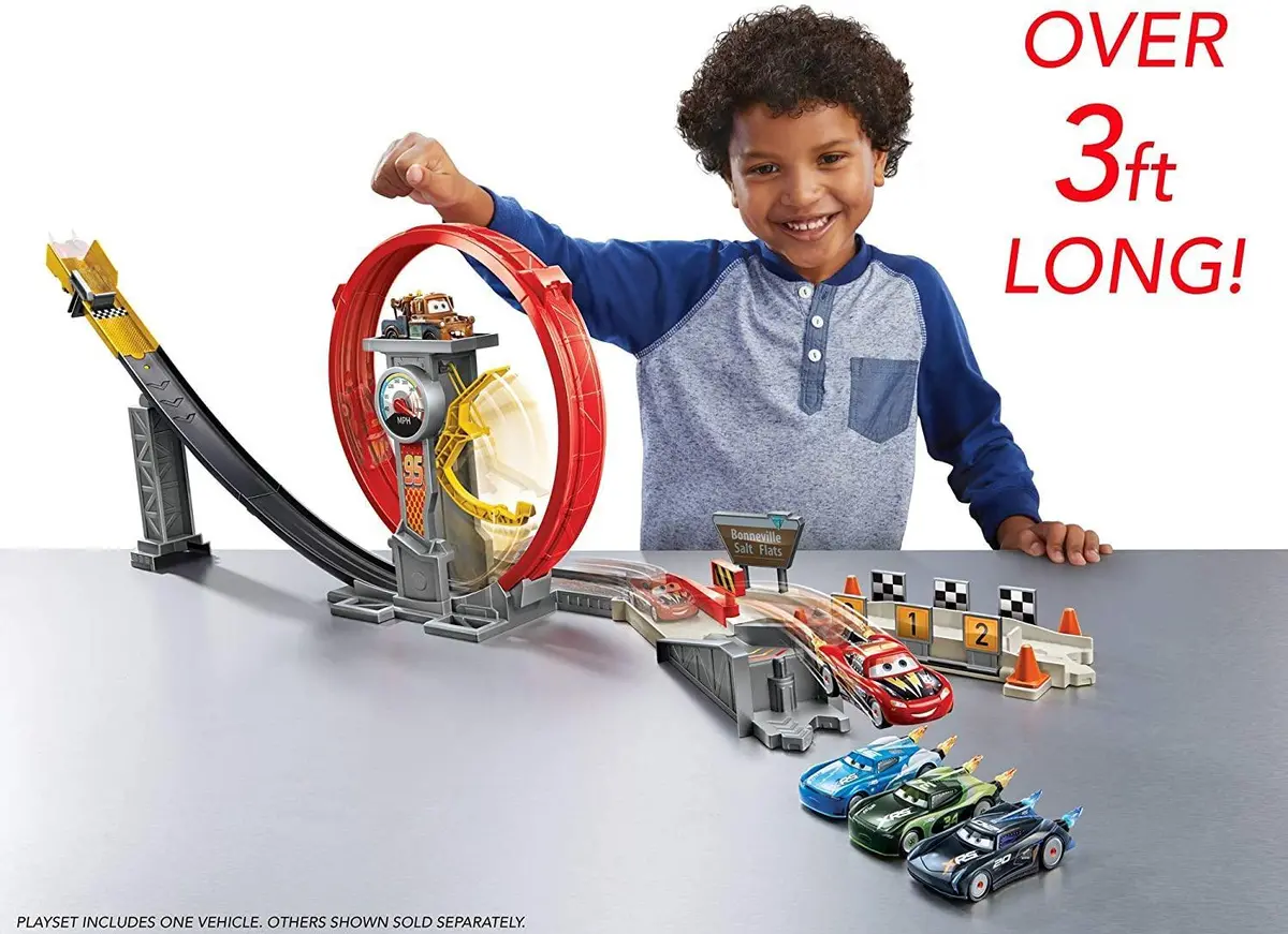Pixar Cars Disney Pixar Cars Gjw44 Xrs Rocket Racing Super Loop 1