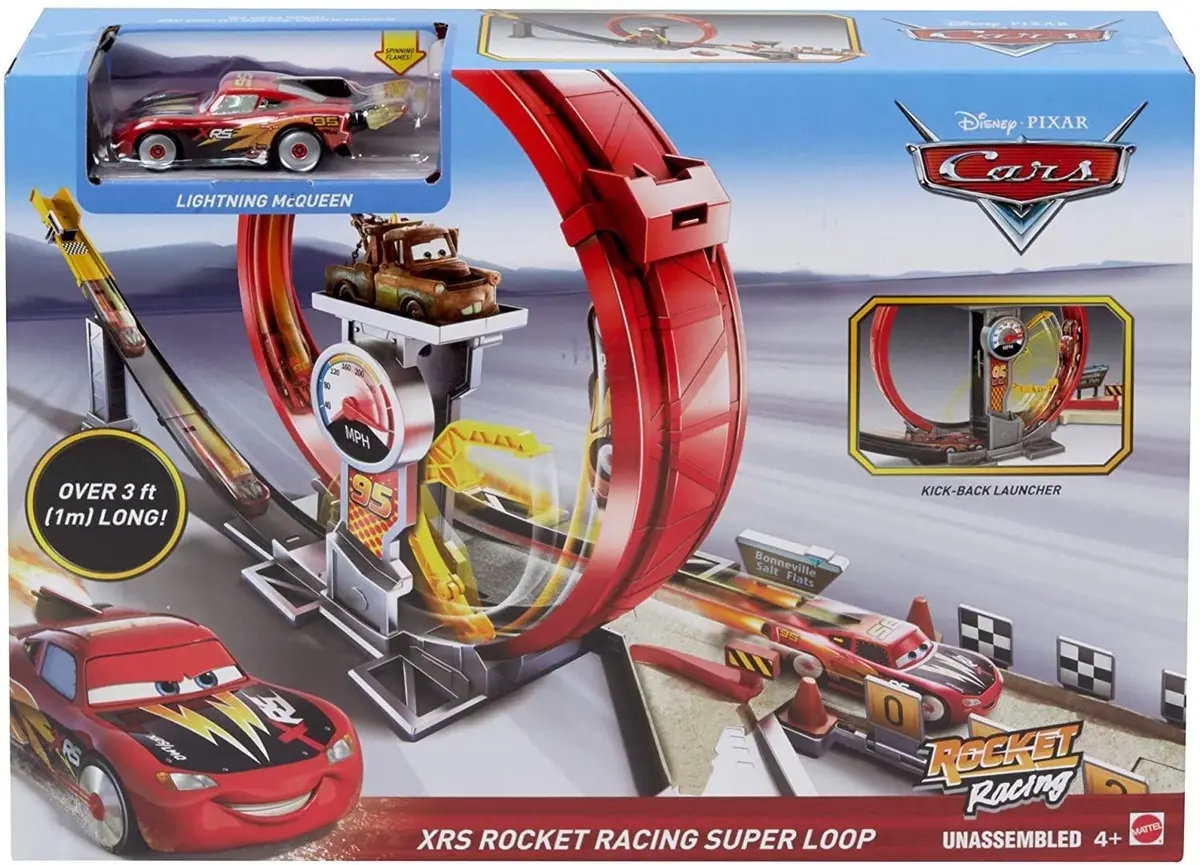 Pixar Cars Disney Pixar Cars Gjw44 Xrs Rocket Racing Super Loop 2