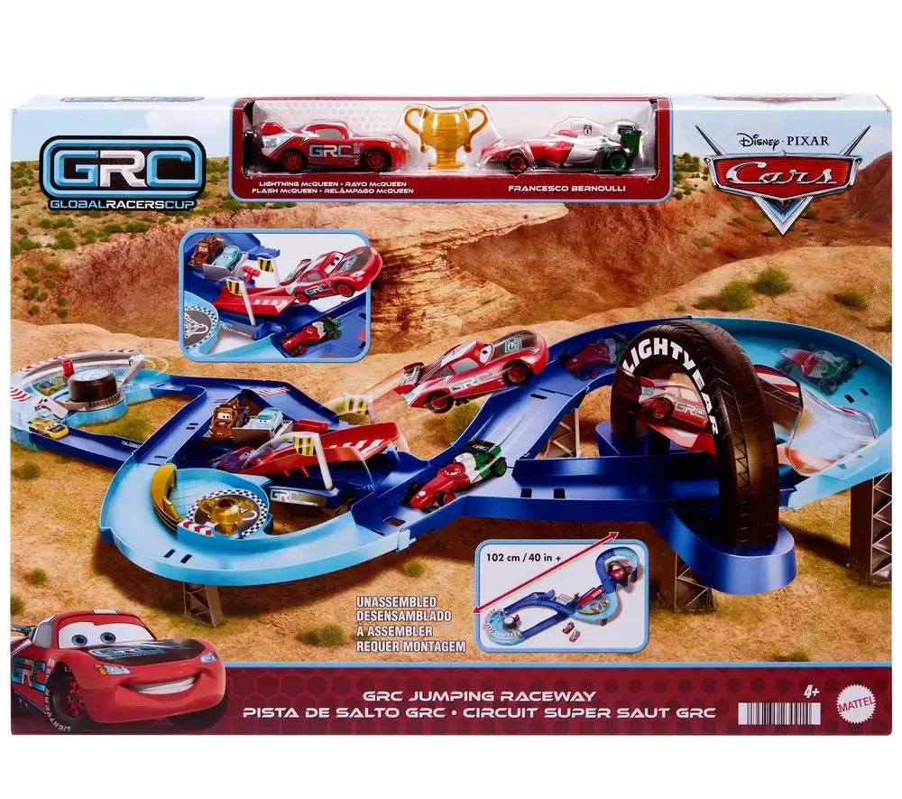Disney Pixar Cars Global Racers Cup Jumping Raceway Playset 1