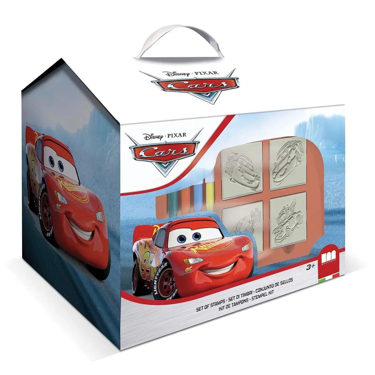 Disney Pixar Cars House Colouring And Stamp Set 1