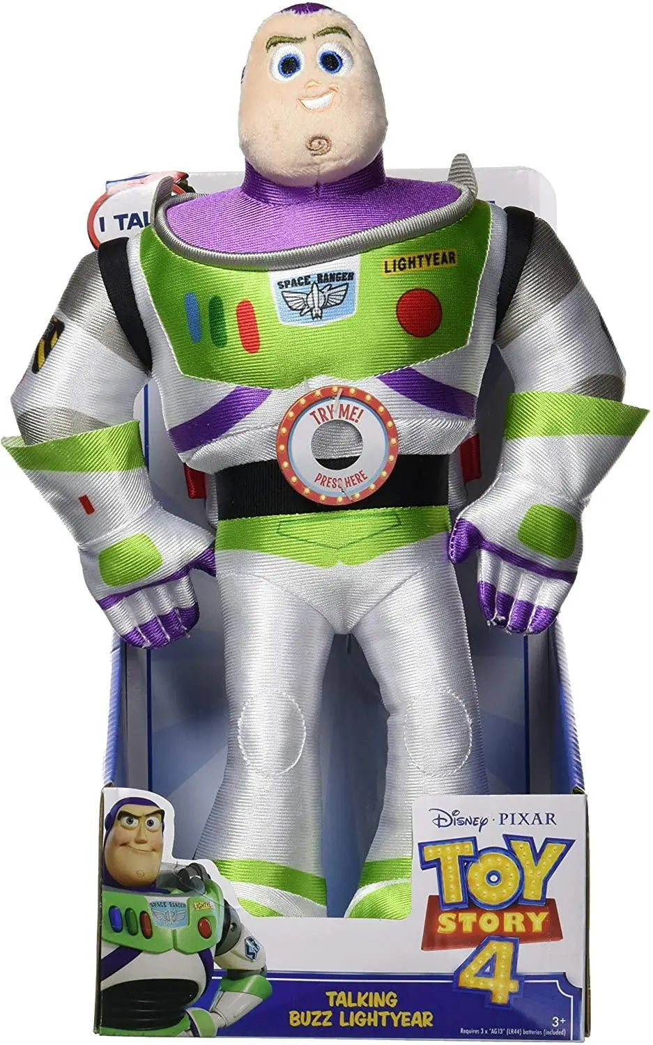 Disney Pixar's Toy Story 4 Talking Plush - Buzz Lightyear 33Cm 1
