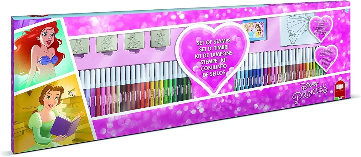 Disney Princess 60 Markers Art Playset 1