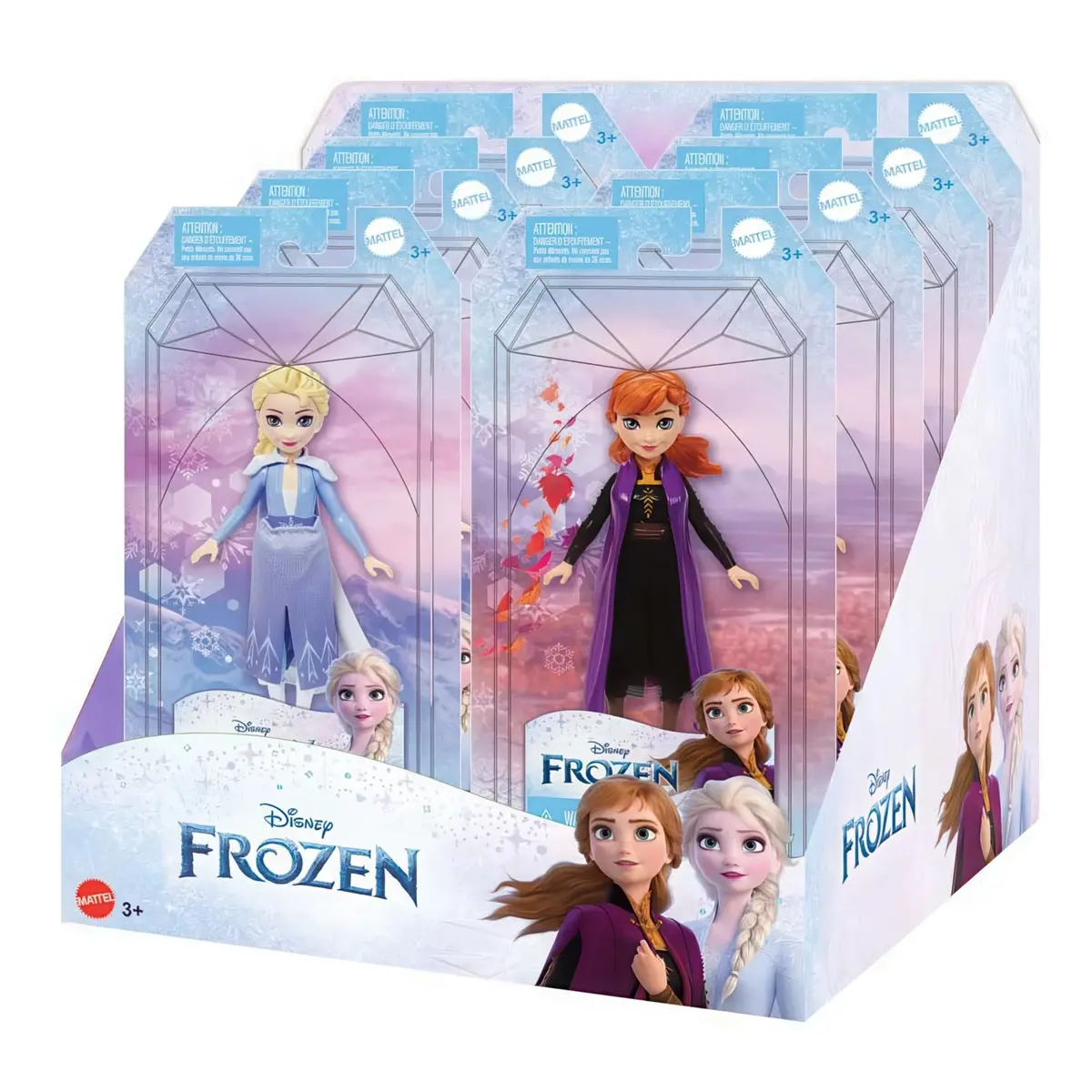 Disney Princess Frozen 9Cm Dolls - Assorted 1