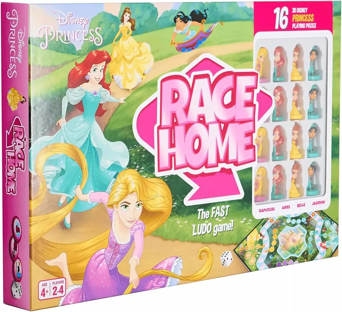 Disney Princess Race Home Board Game 1