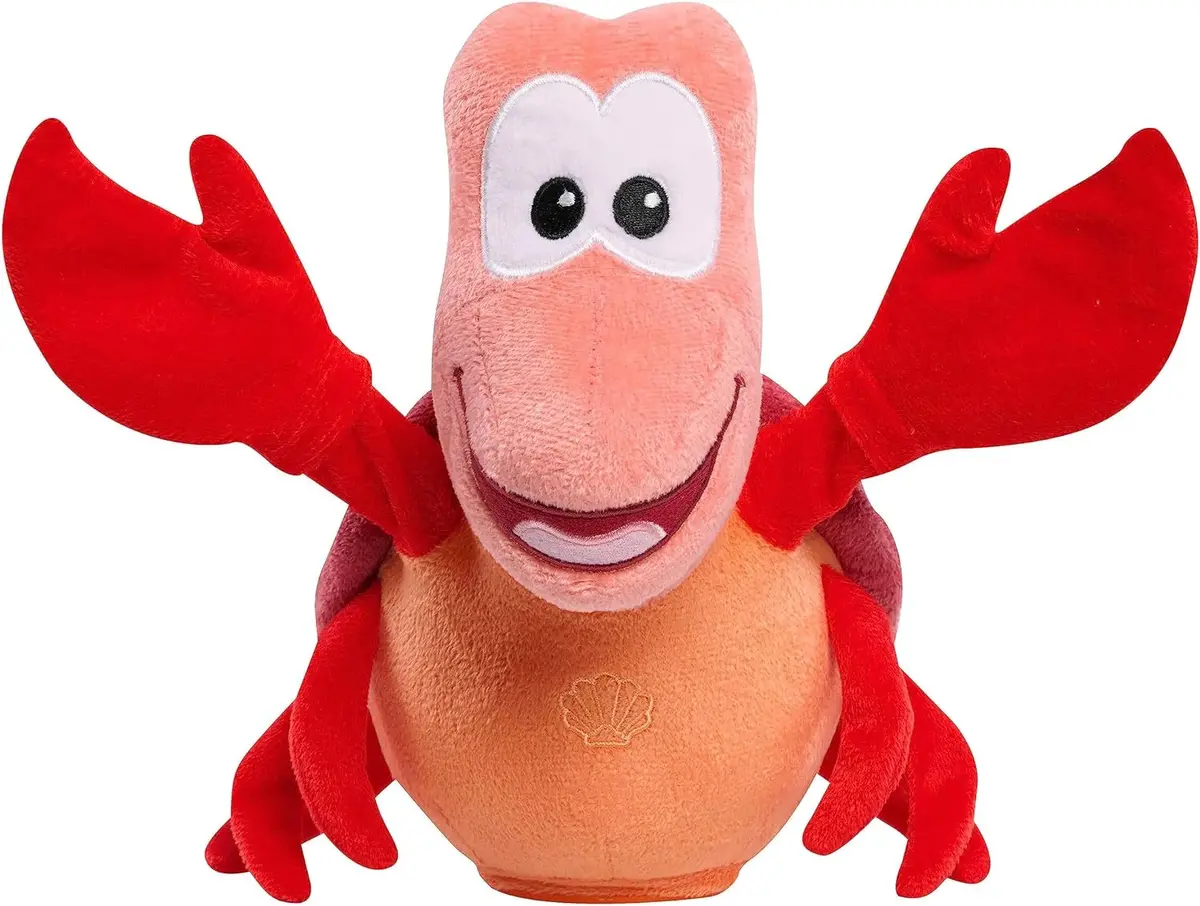 Disney Princess Snapping Sebastian Feature Plush 1