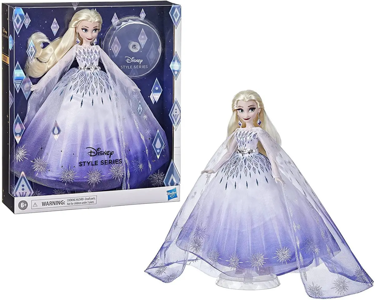 Disney Princess Style Series Holiday Elsa Doll 1