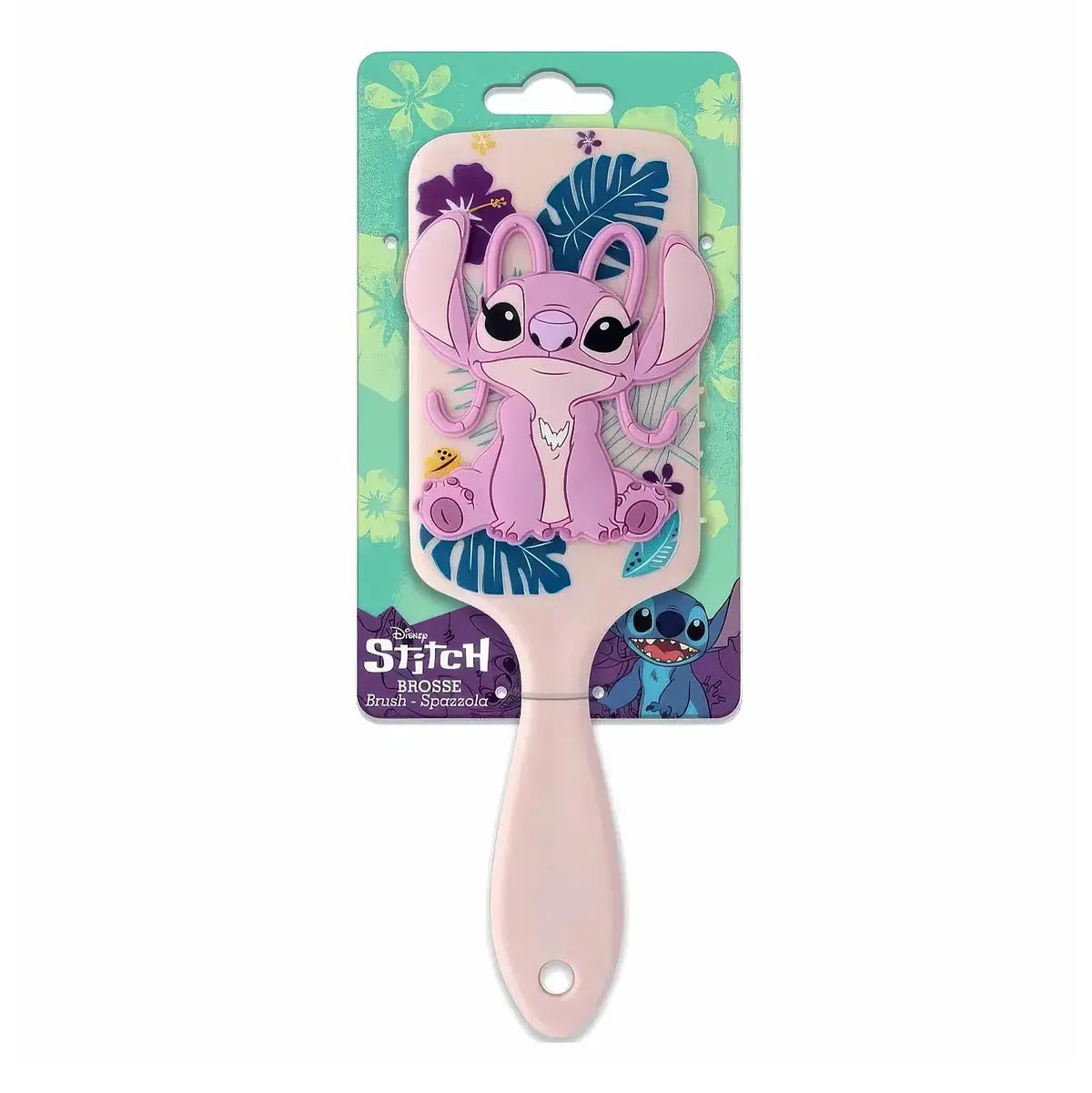 Disney Stitch Angel 3D Hairbrush 1