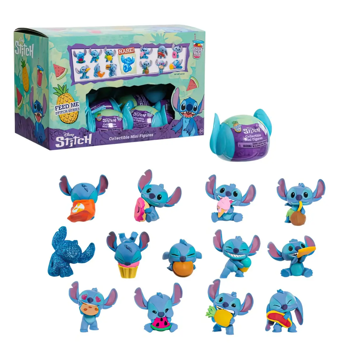 Disney Stitch Collectable Mini Figures - Assortment 1