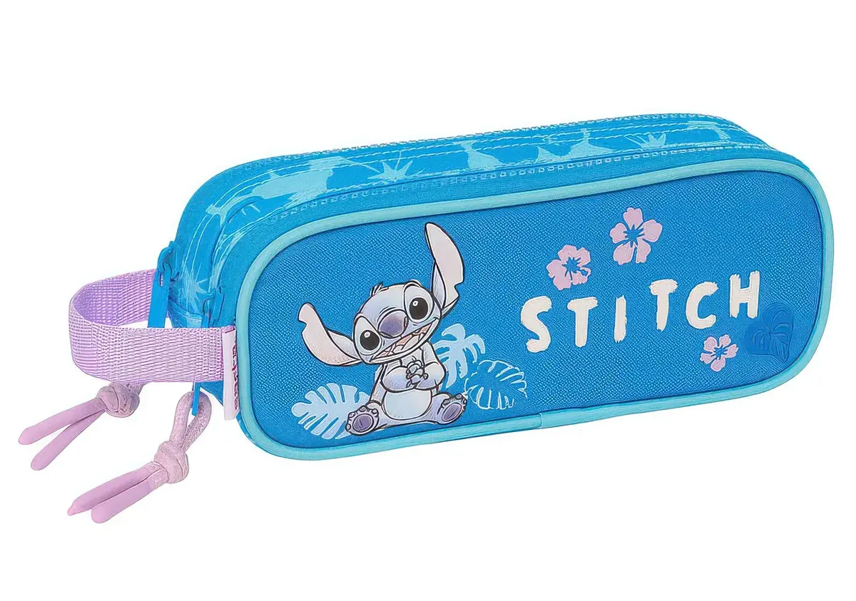 Disney Stitch Hawaii Double Pencil Case 1