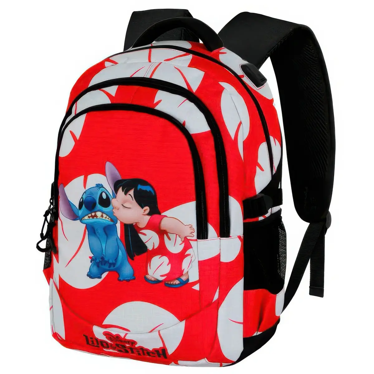 Disney Stitch Kiss Adaptable Backpack 44Cm 1