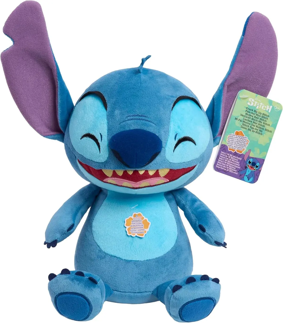 Disney Stitch Plush Toy 28Cm Sound & Movement 1