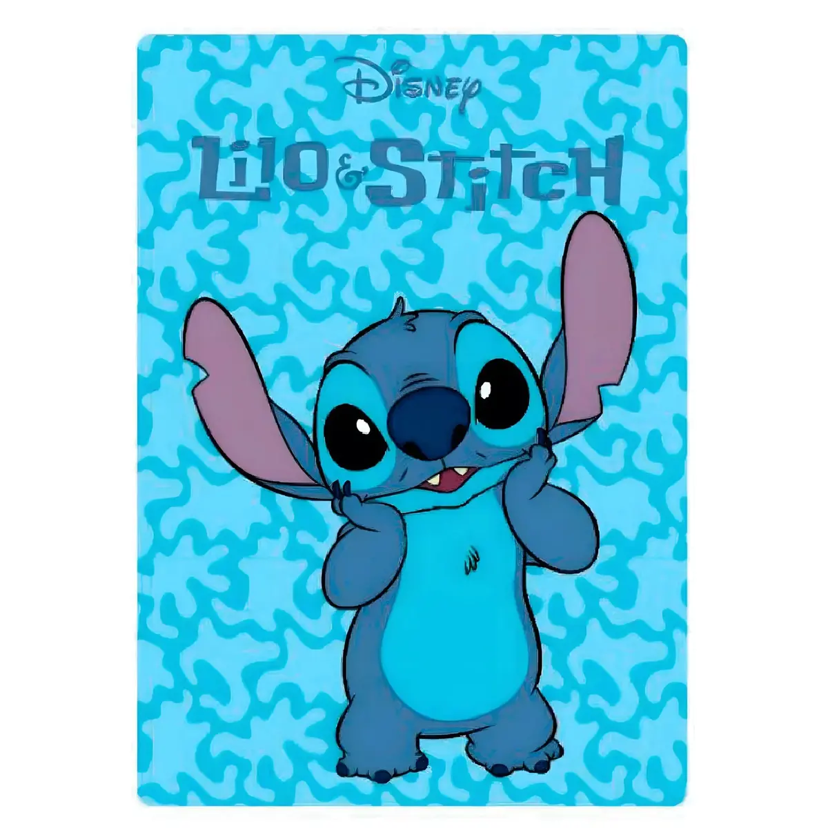 Disney Stitch Polar Blanket - Blue 1
