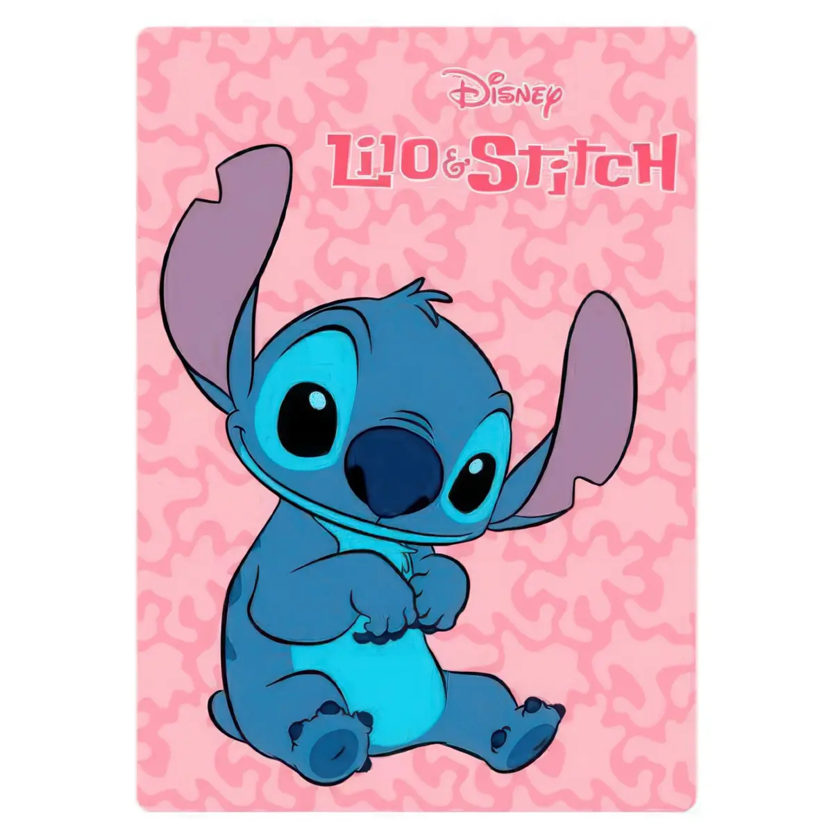 Disney Stitch Polar Blanket - Pink 1