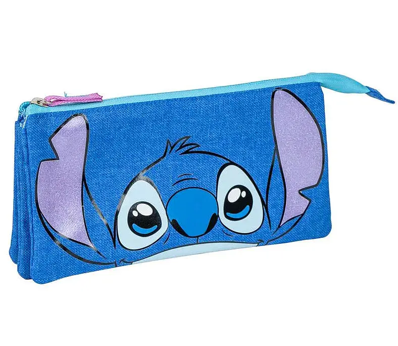 Disney Stitch Triple Pencil Case 1