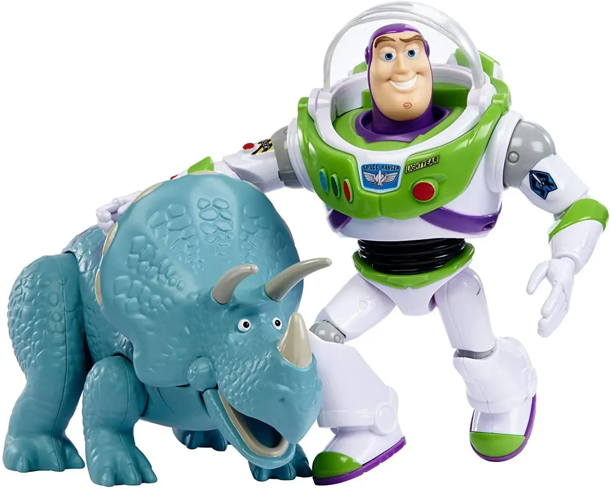 Toy Story Disney Toy Story Pixar Buzz Lightyear And Trixie Figure 1