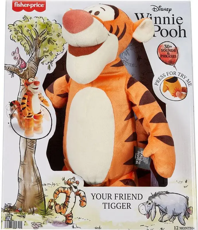 Disney Winnie The Pooh Your Friend Tigger Feature Plush 1