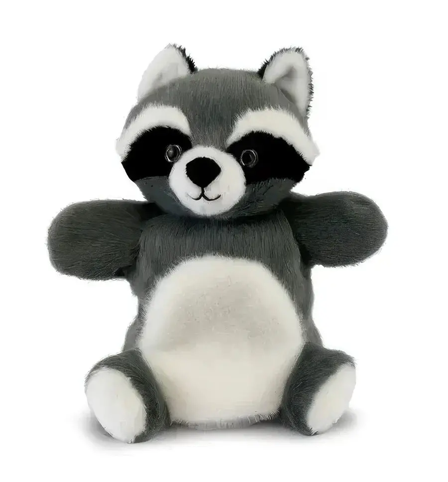 Doudou Podcolle Mario Raccoon Puppet 24Cm 1