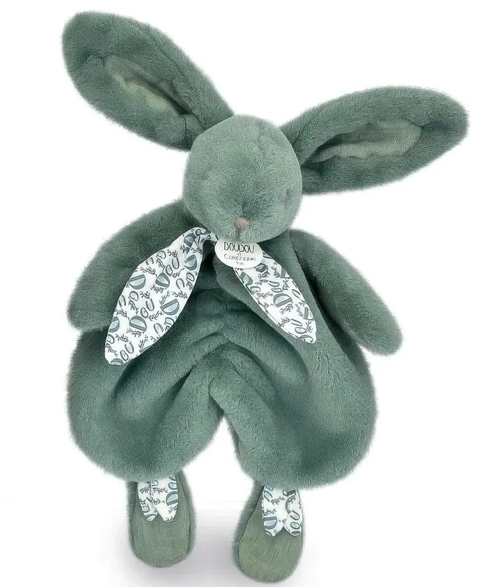 Doudou Rabbit Green Rabbit Comforter 29Cm 1